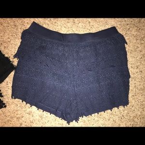 stretch shorts from Express